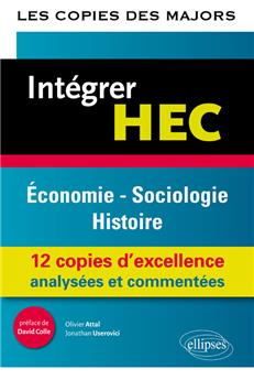 Integrer hec economie sociologie histoire