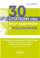 30 citations cles pour apprendre a philosopher