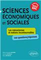 Sciences economiques & sociales les mecanismes & notions incontournables concours post-bac  