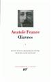ANATOLE FRANCE Oeuvres t1  