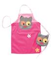 APRON AND GLOVE FLOWER CAT