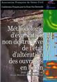 METHODOLOGIE D´EVALUATION NON DESTRUCTIVE DE L´ETAT  D´ALTERATION OUVRAGES BETON