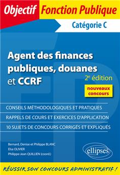 Agent des finances douanes et ccrf tout en 1 2eme edition