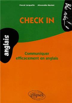 Check in communiquer efficacement en anglais  