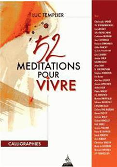 52 MEDITATIONS POUR VIVRE